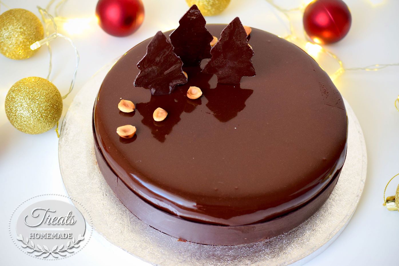 Chocolate Mirror Cake Recipe - Mirror Cake - Yummy Tummy