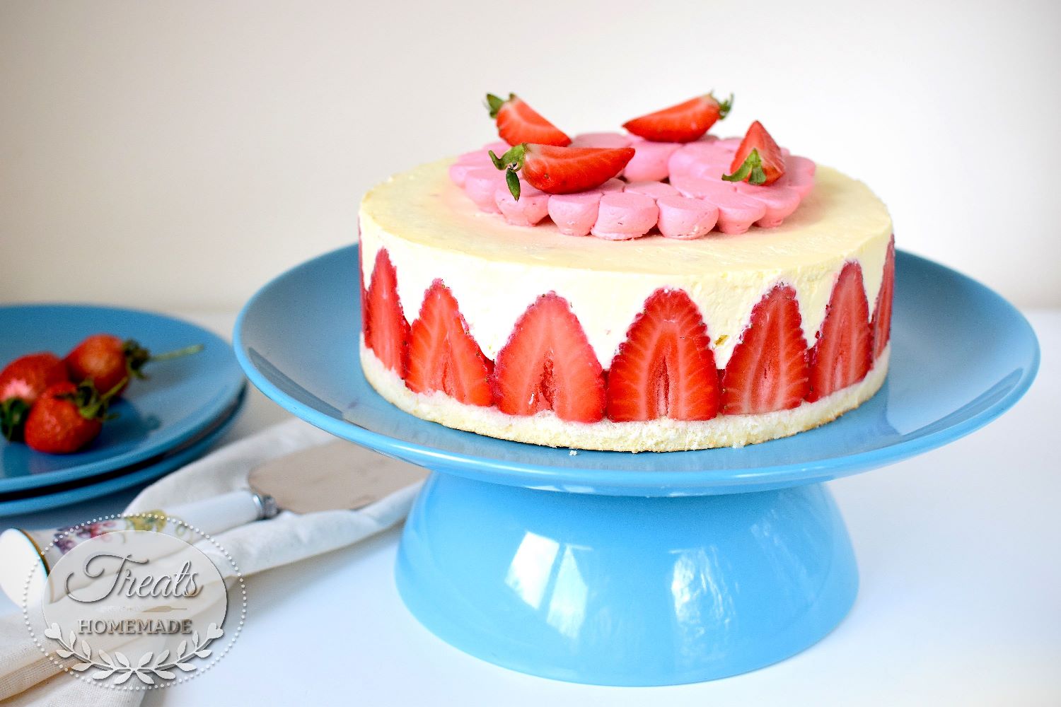 Fraisier Cake Treats Homemade