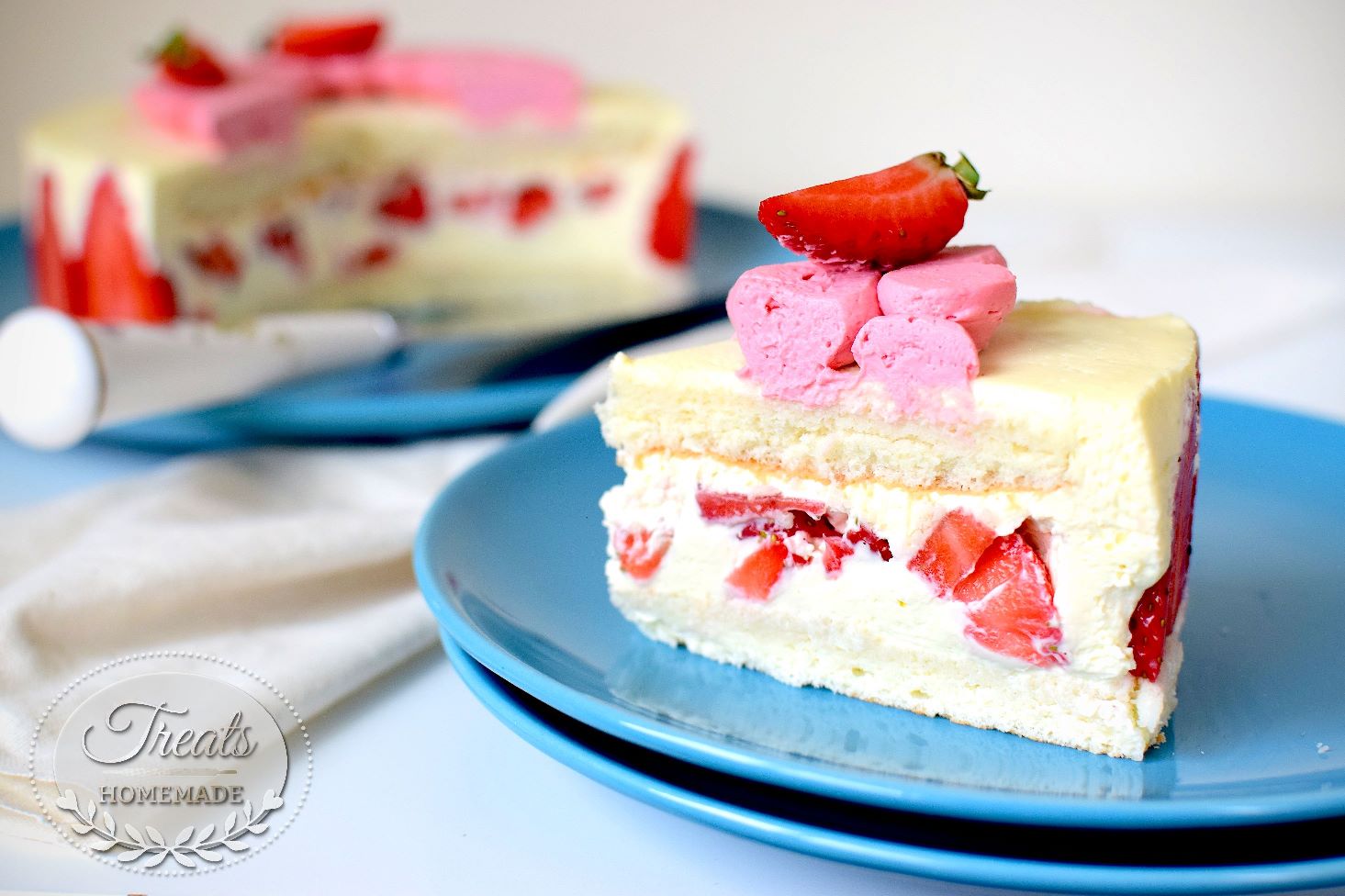 Fraisier Cake Treats Homemade