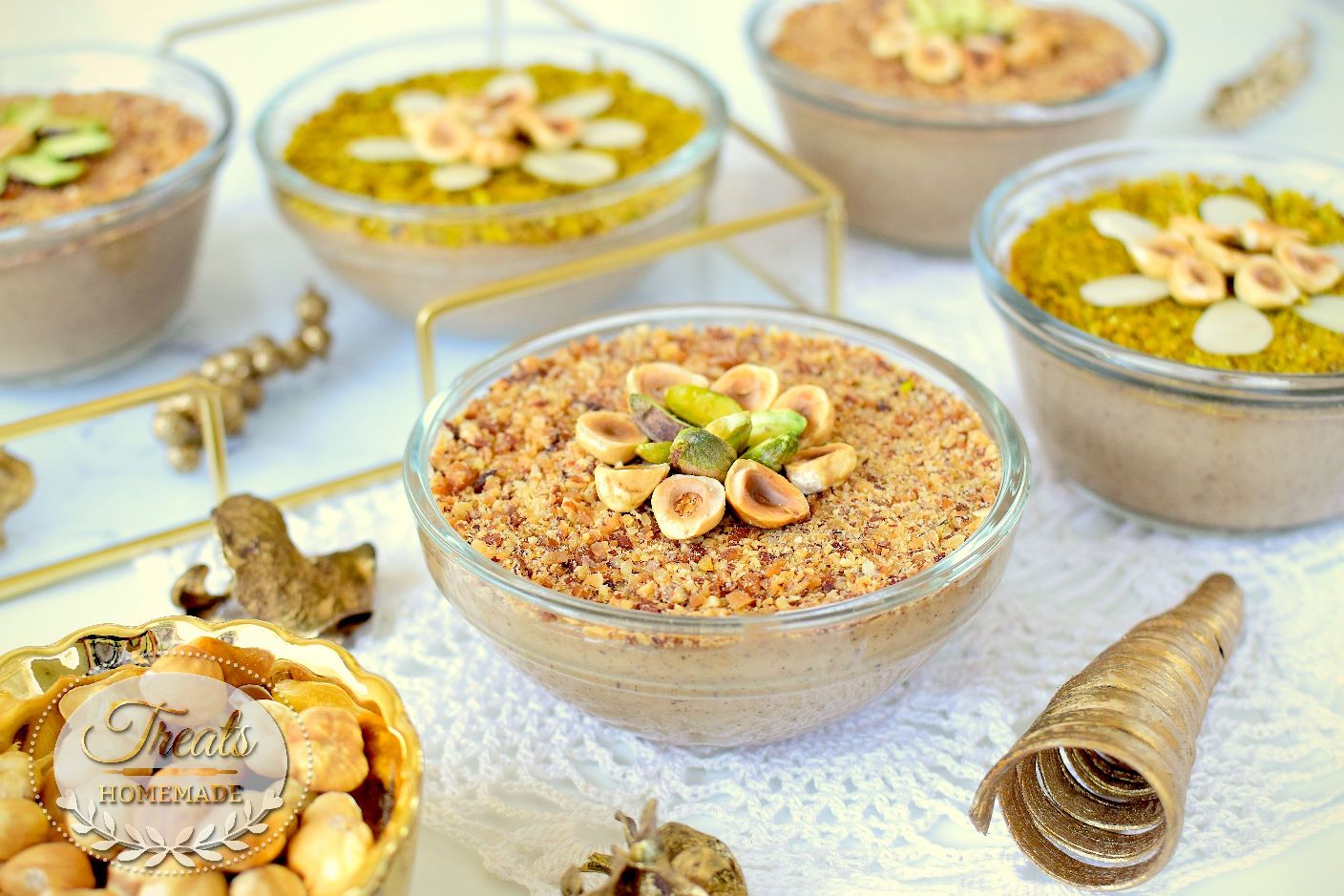 Hazelnut Cream Treats Homemade