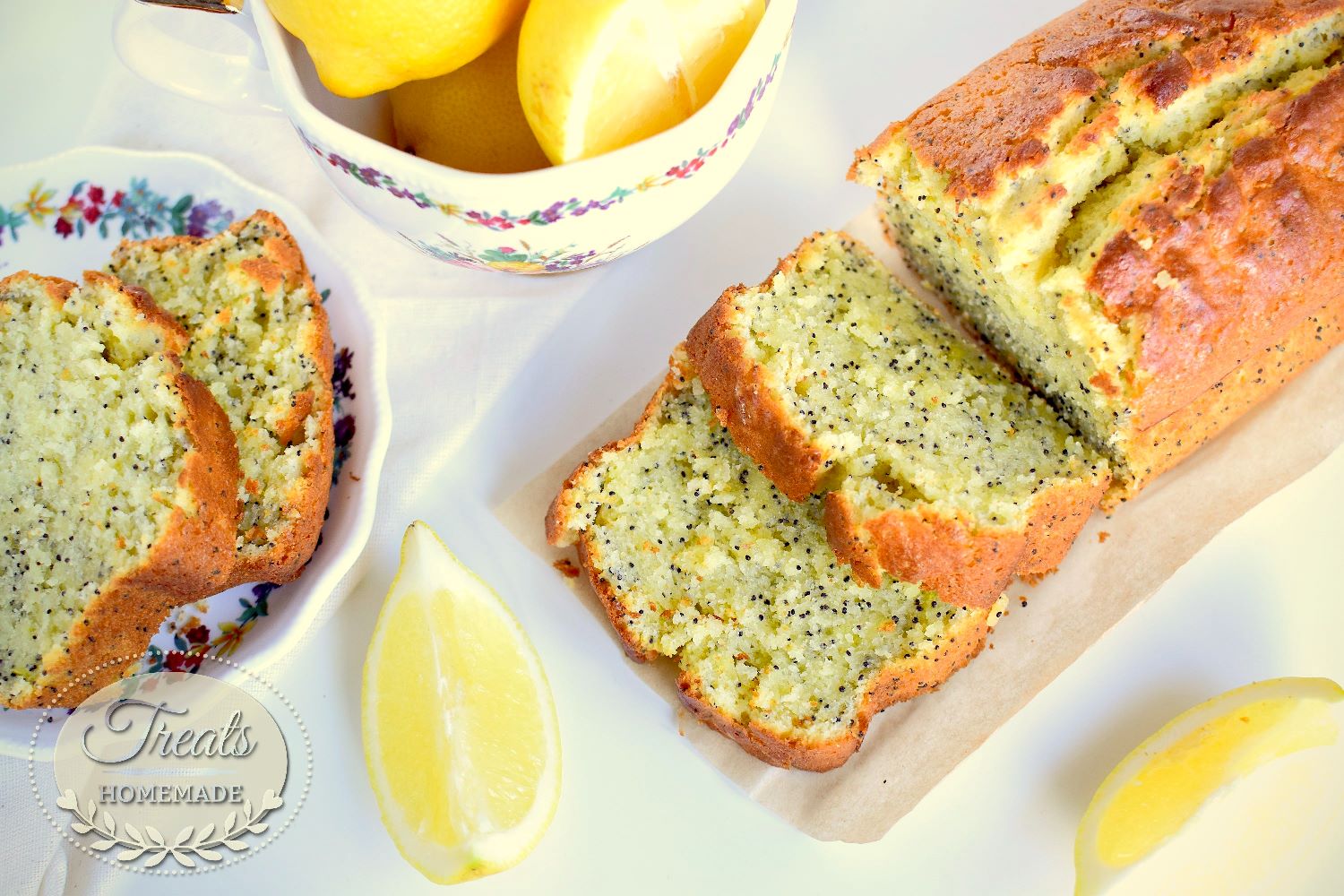 Lemon And Poppy Seed Cake Treats Homemade