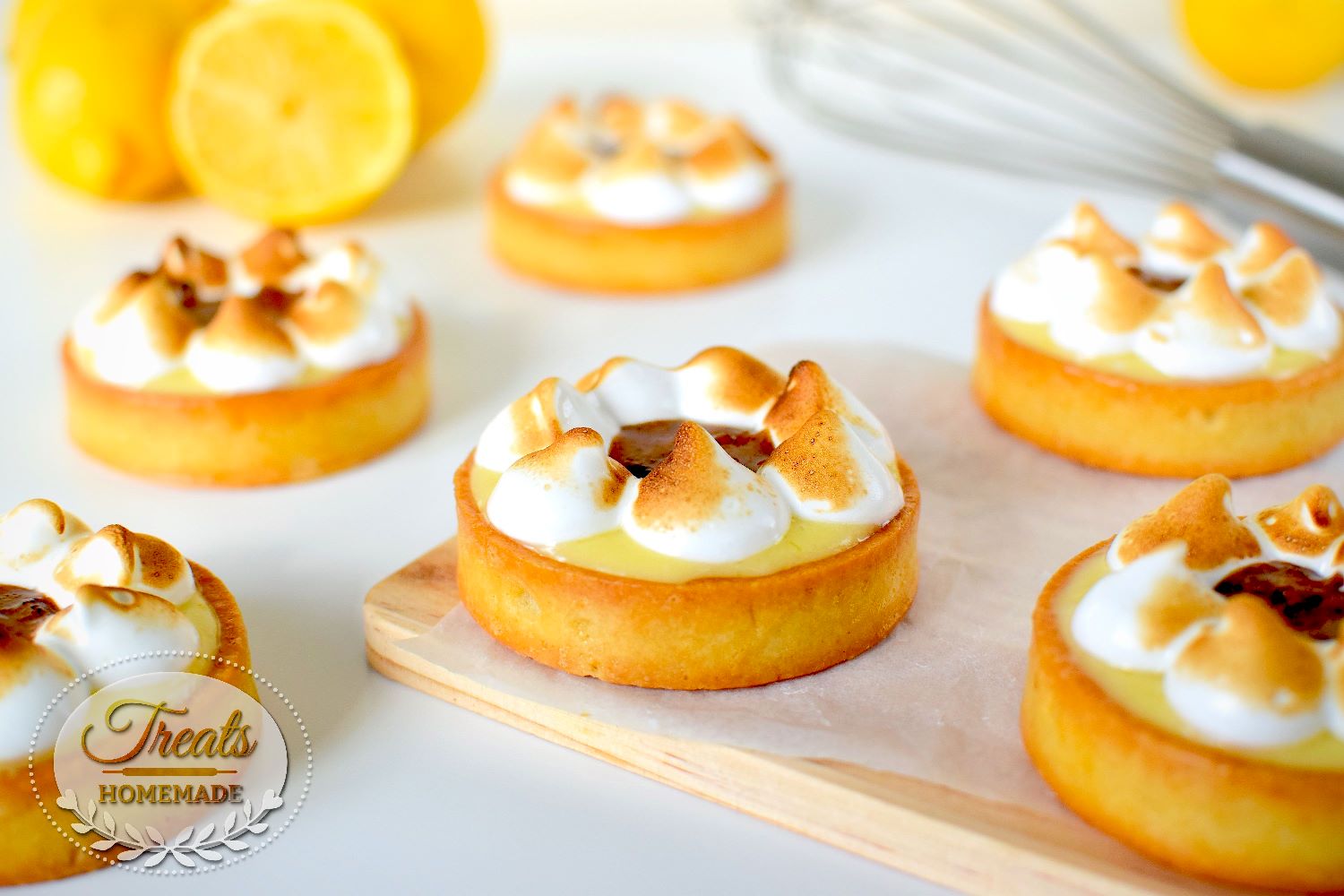 Lemon And Praline Tart Treats Homemade Lemon And Praline Tart Treats Homemade