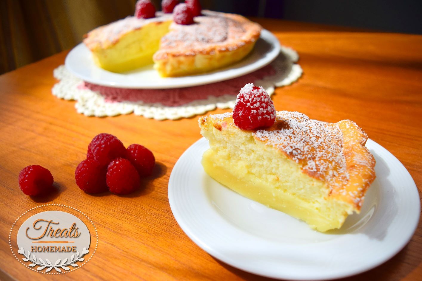 Vanilla Magic Cake - Treats Homemade