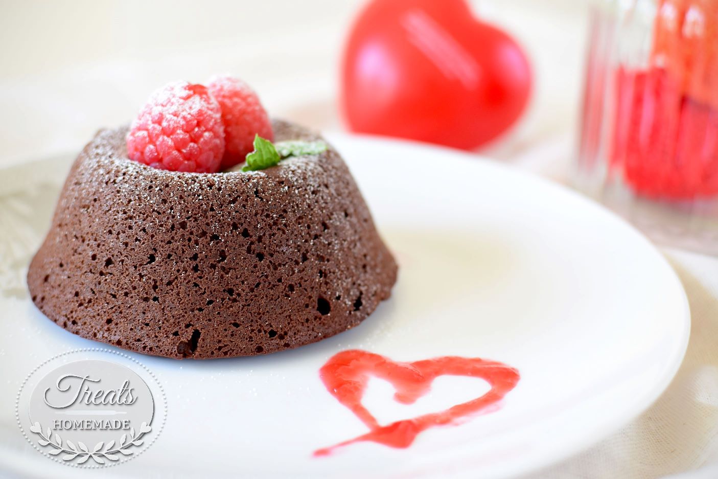 Molten Chocolate Cake Treats Homemade