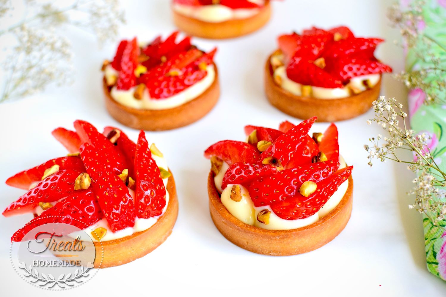 Strawberry Tart - Treats Homemade