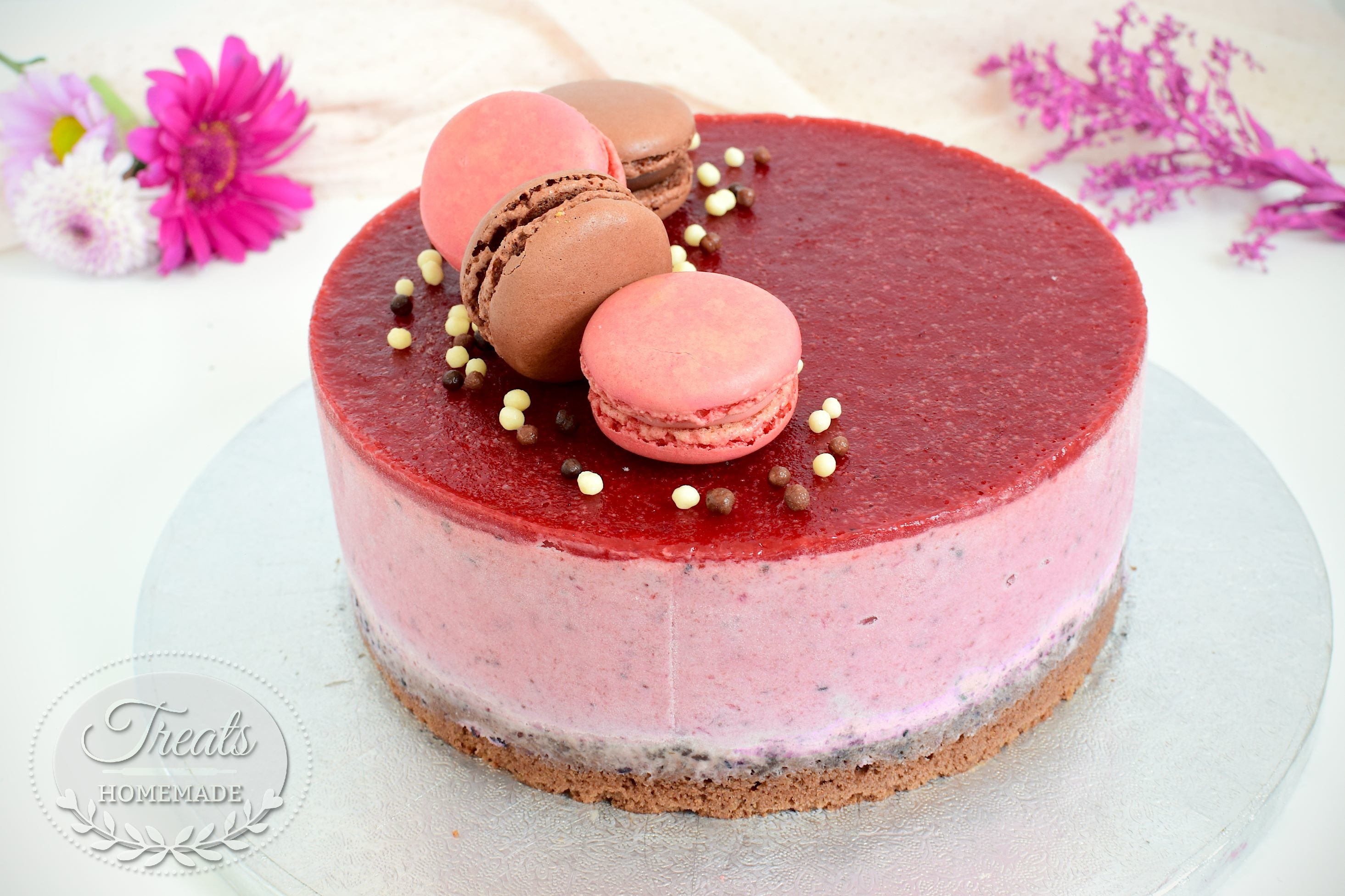 Entremet Fruits Rouges Treats Homemade Entremet Fruits Rouges Treats Homemade