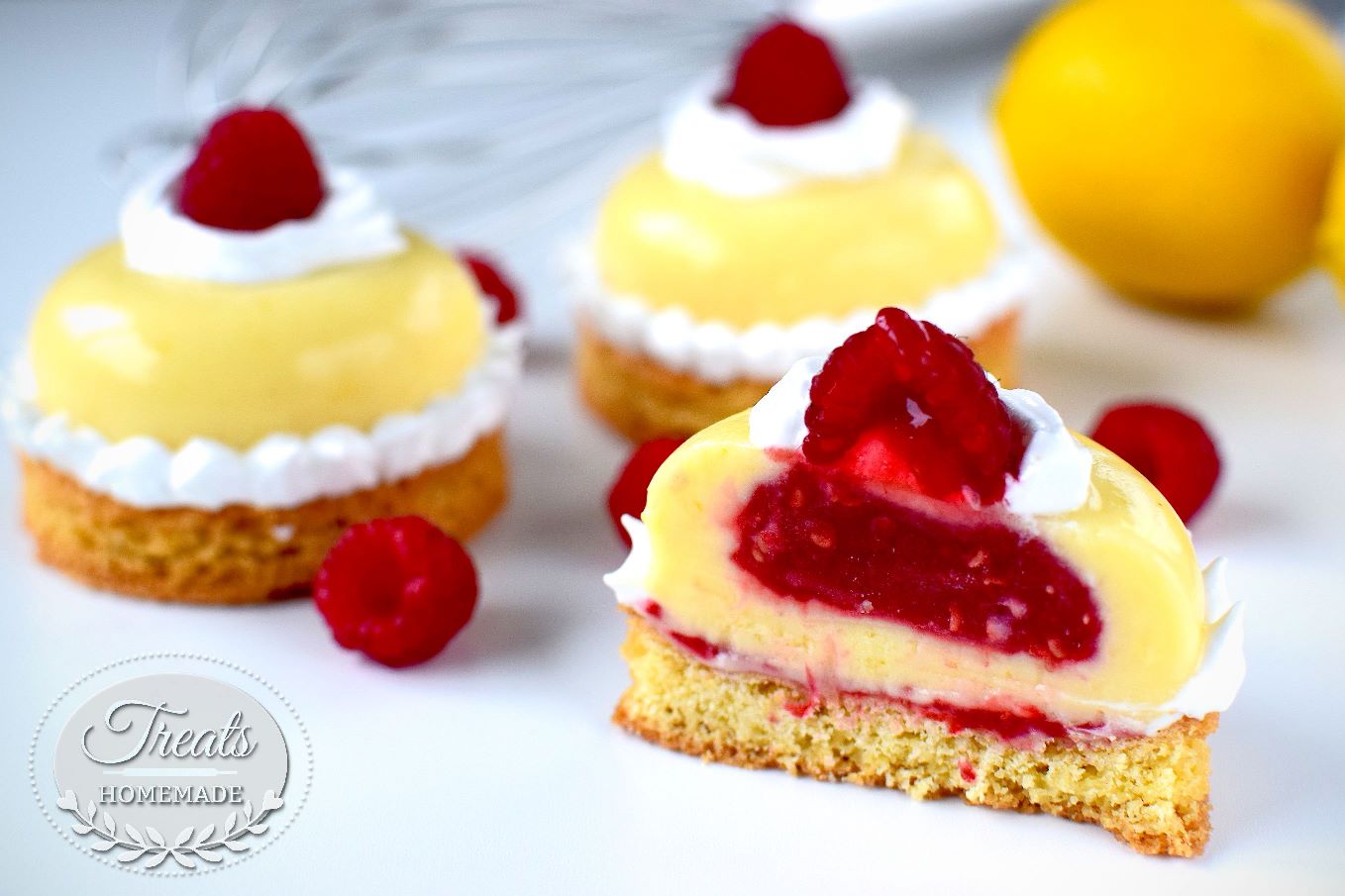 Domes Citron Framboise Treats Homemade