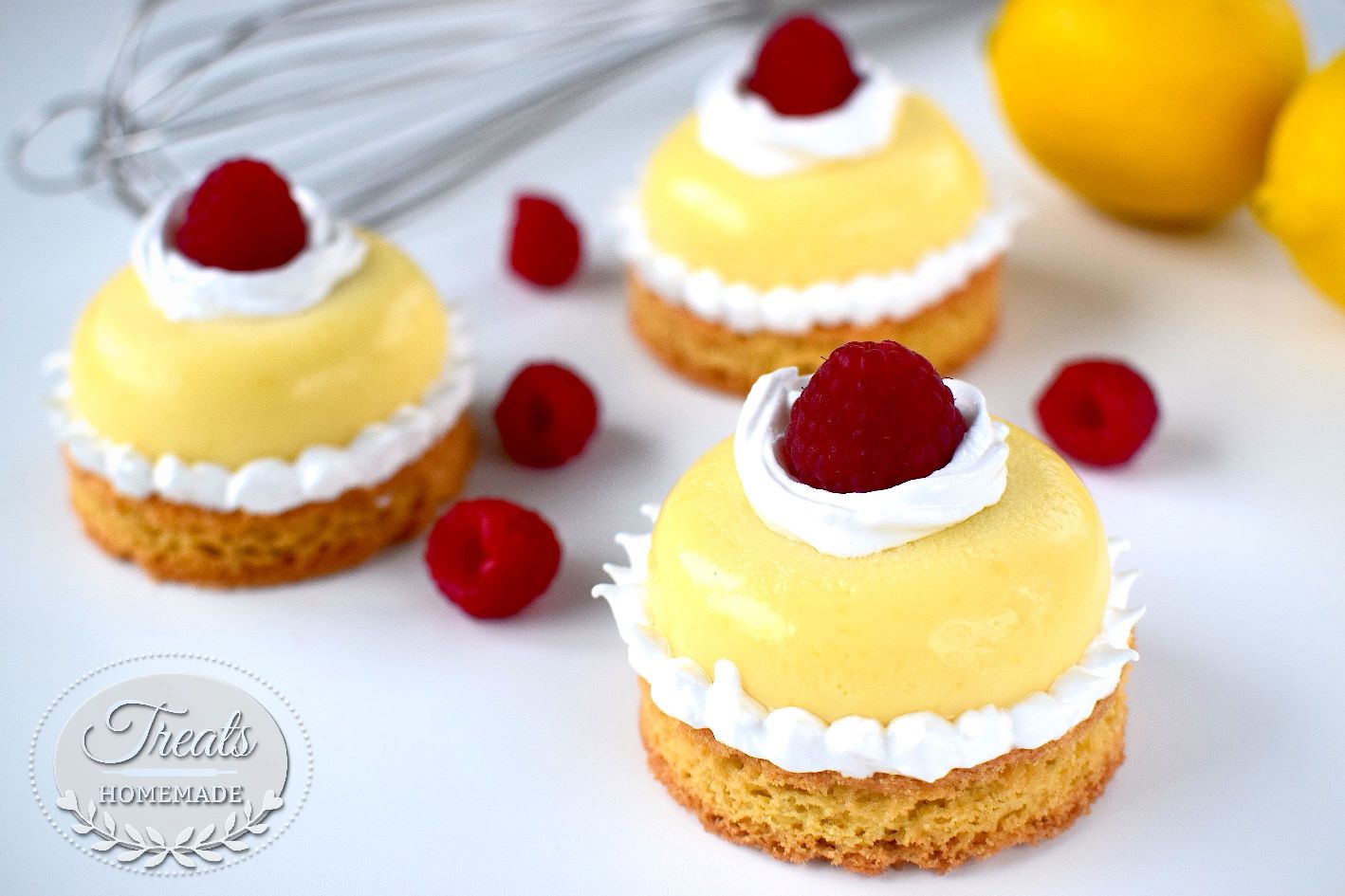 Domes Citron Framboise Treats Homemade