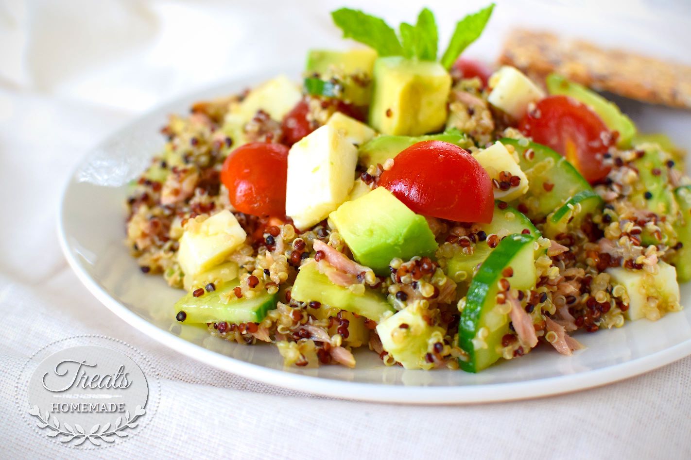 Salade De Quinoa Au Thon Treats Homemade